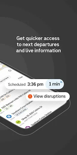 Public Transport Victoria app