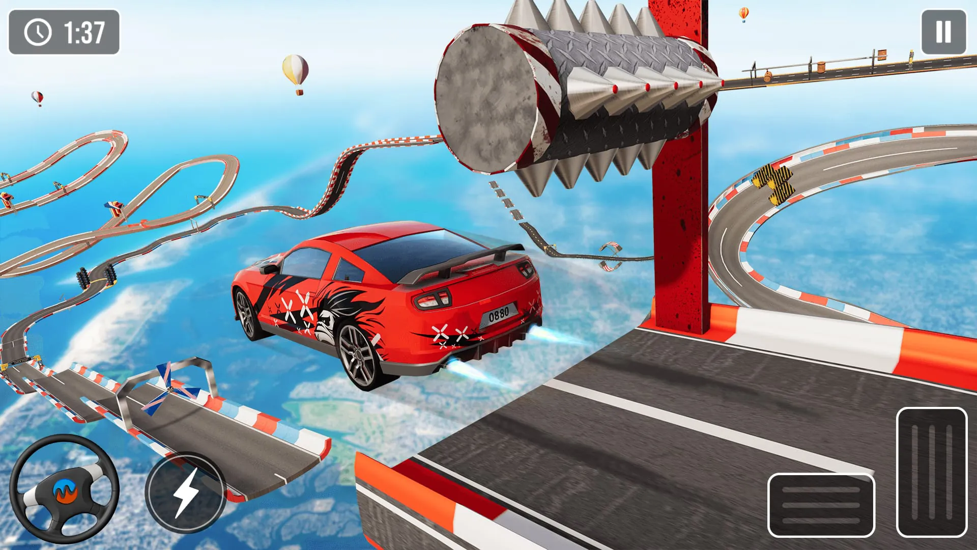Impossible Car Stunt Game 3D