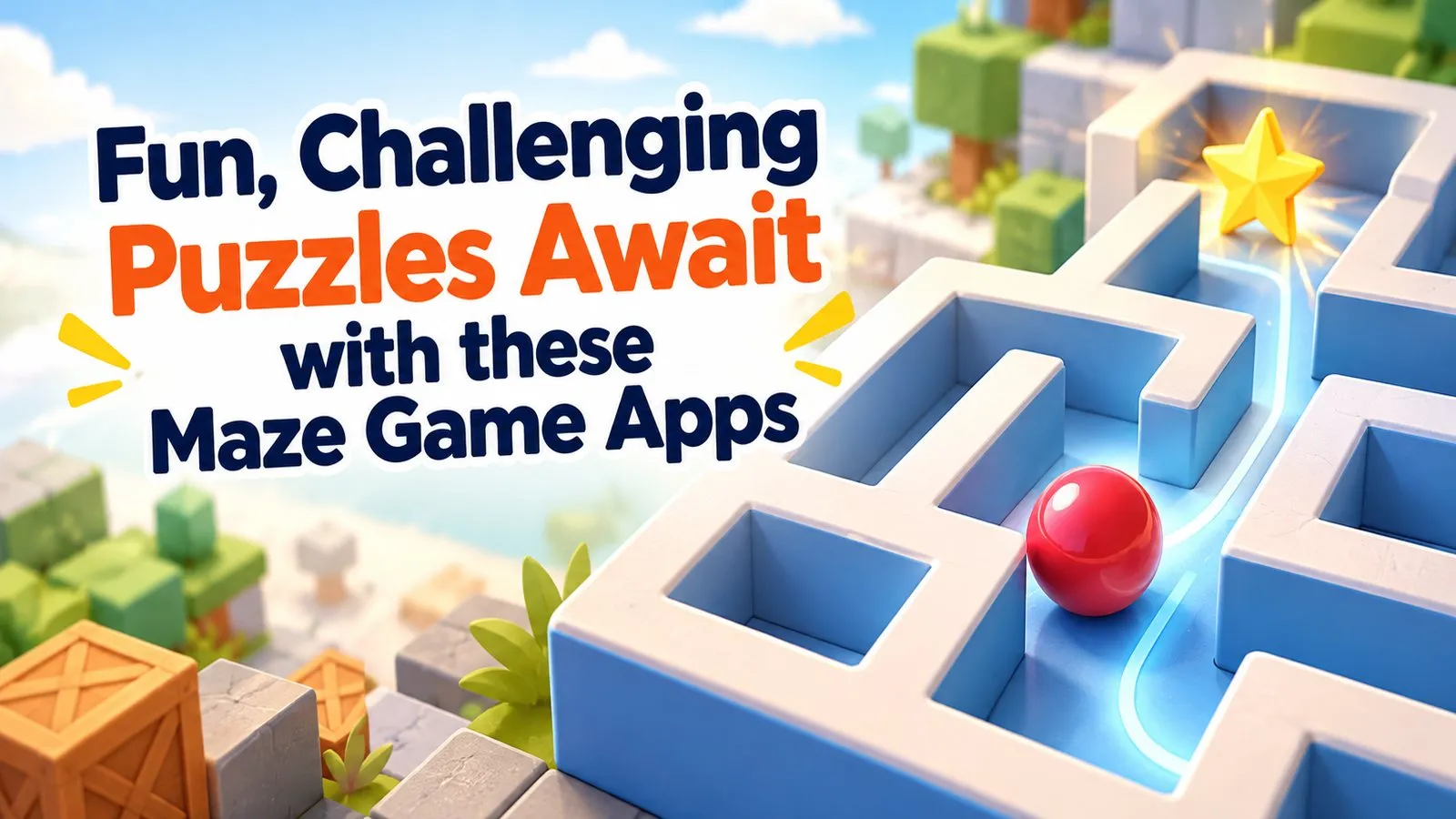 Fun, Challenging Puzzles Await with these Maze Game Apps
