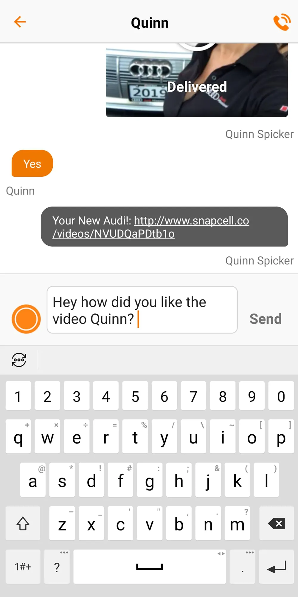 TradePending Video (Snapcell)