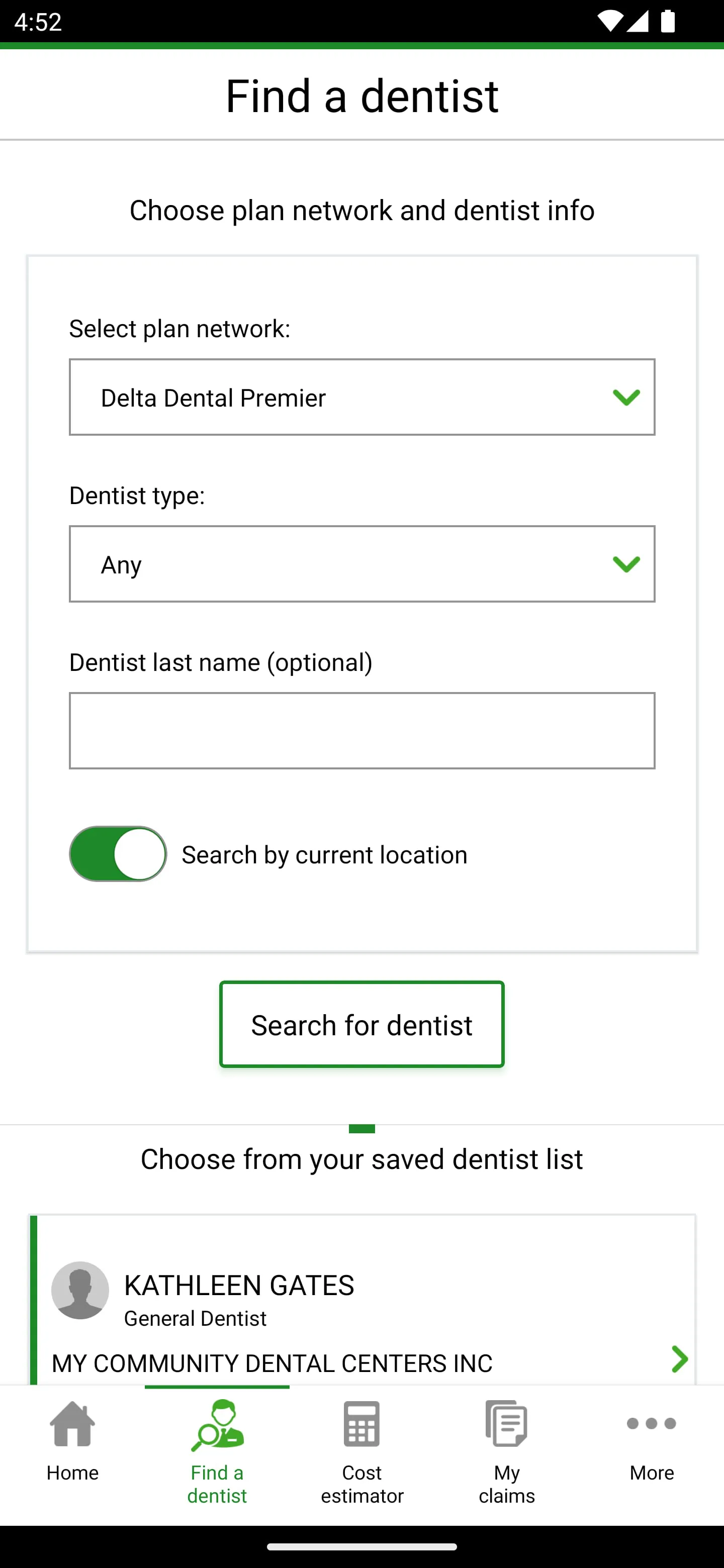 Delta Dental Mobile App