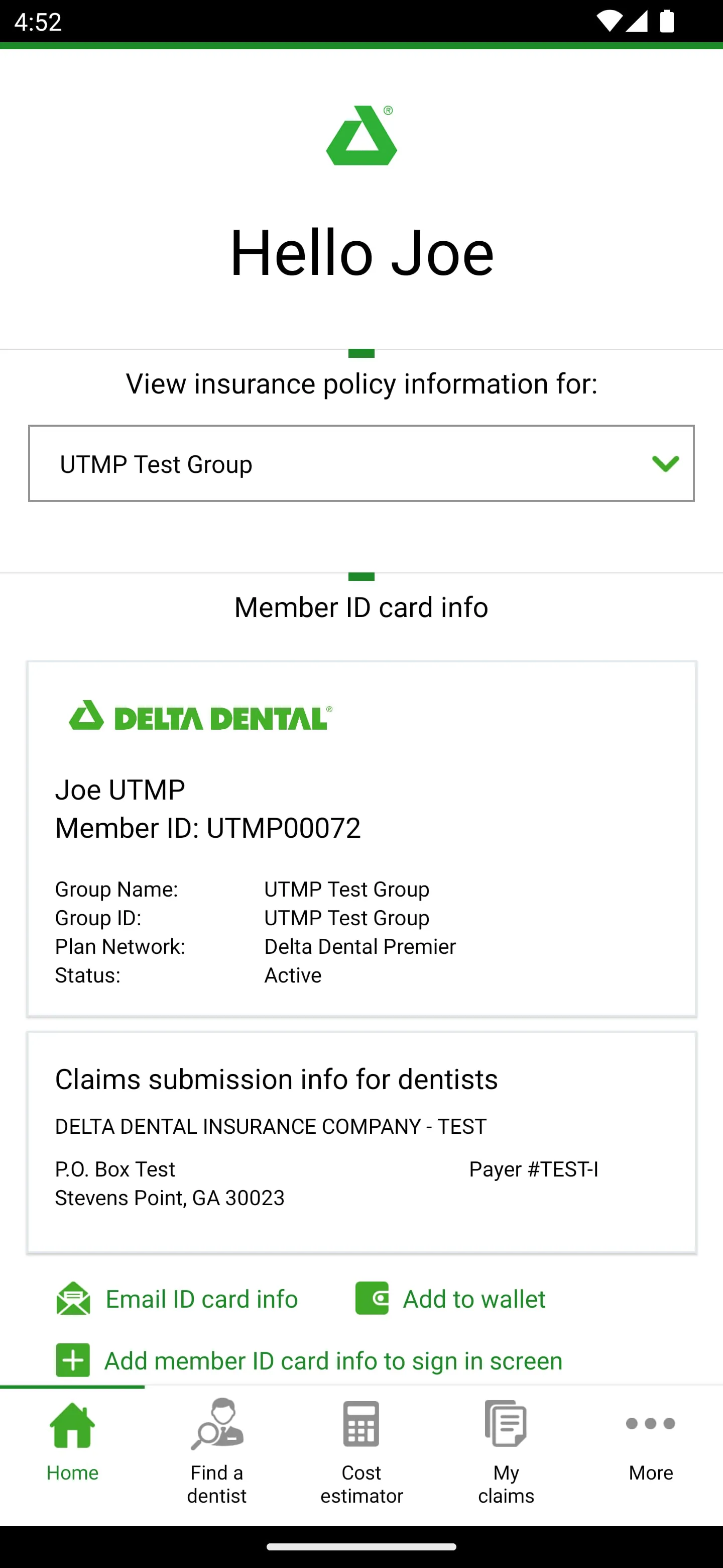 Delta Dental Mobile App