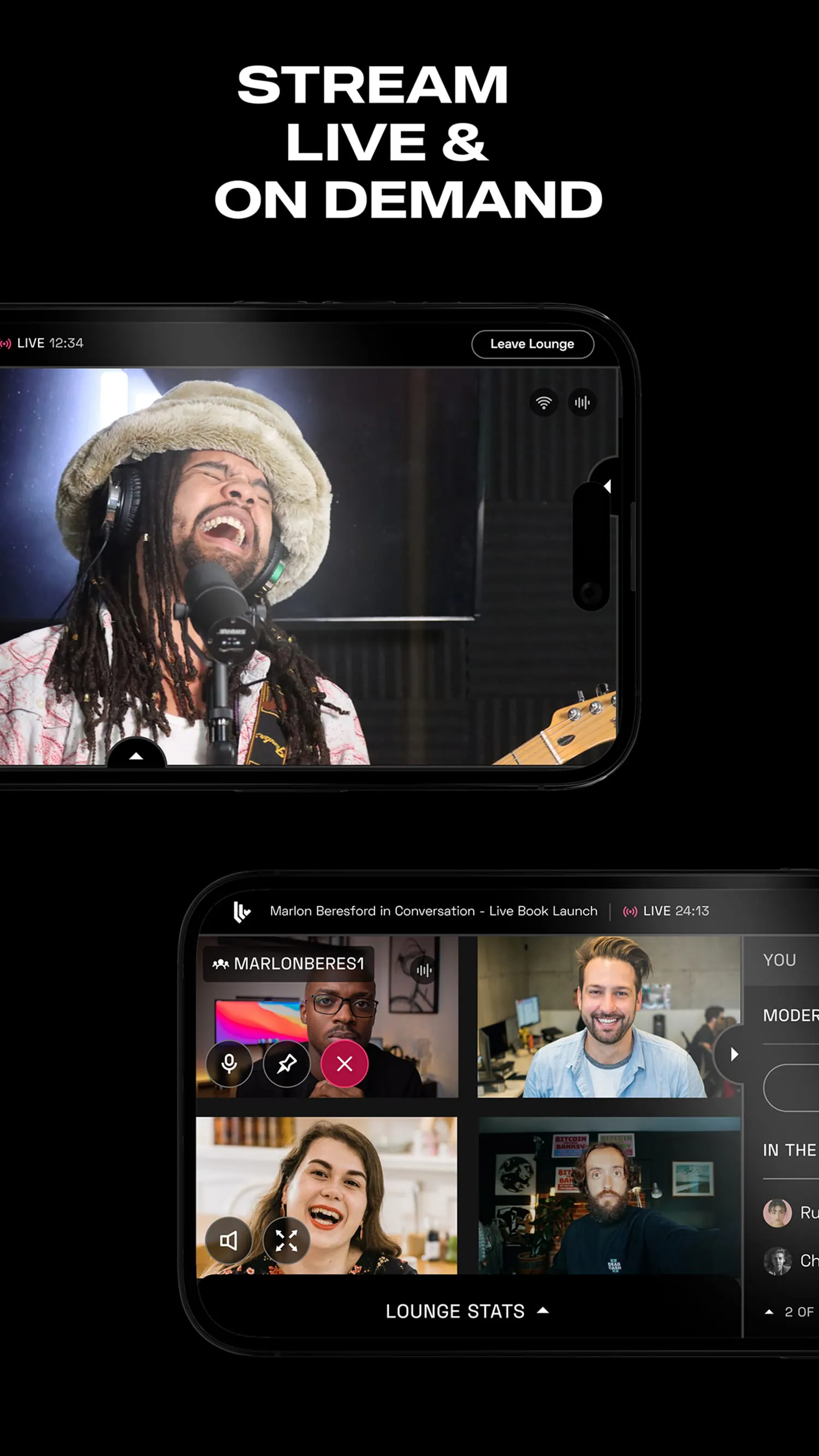 Lounges: The Creator Showcase