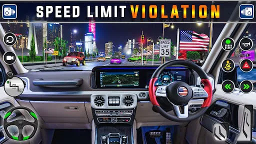 Car Games: City Driving School