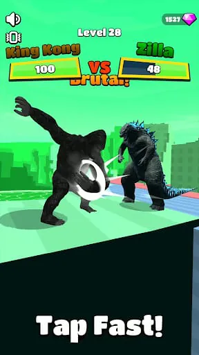 Kaiju Run - Dzilla Enemies