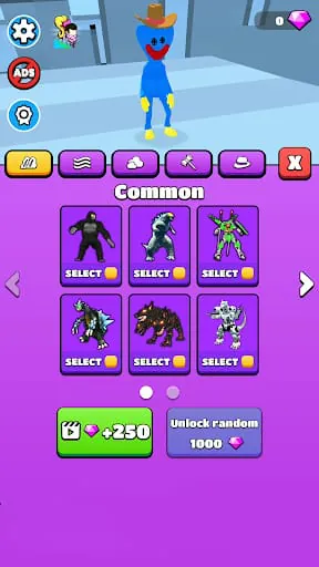 Kaiju Run - Dzilla Enemies