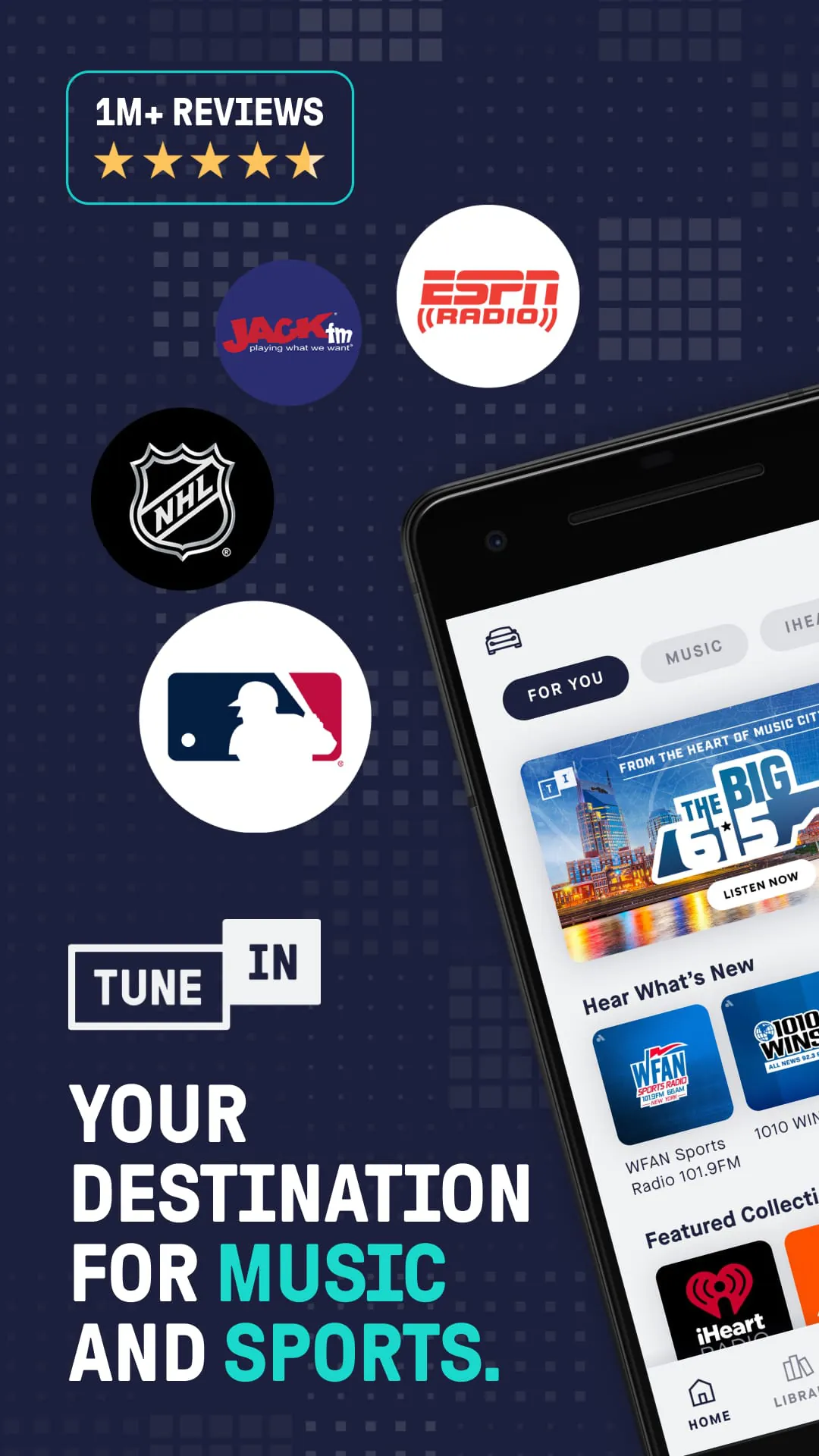 TuneIn Radio: Music & Sports