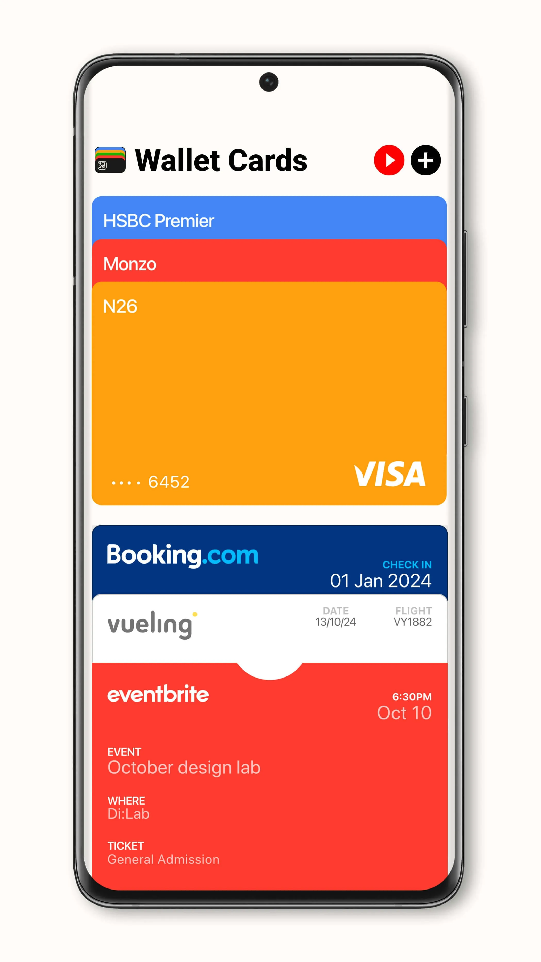 Wallet Cards | Digital Wallet