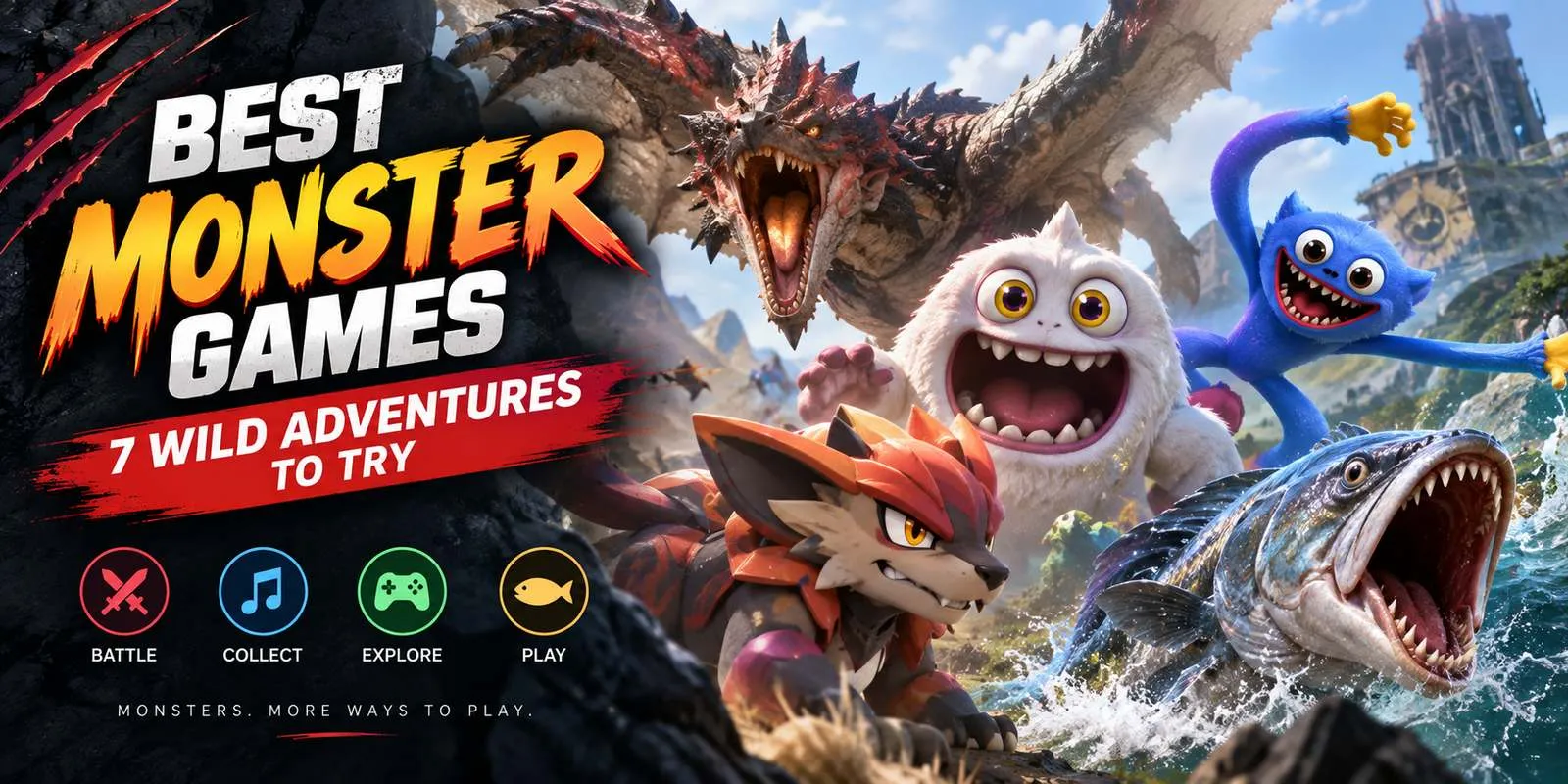 Discover a World of Monsters With These 7 Games