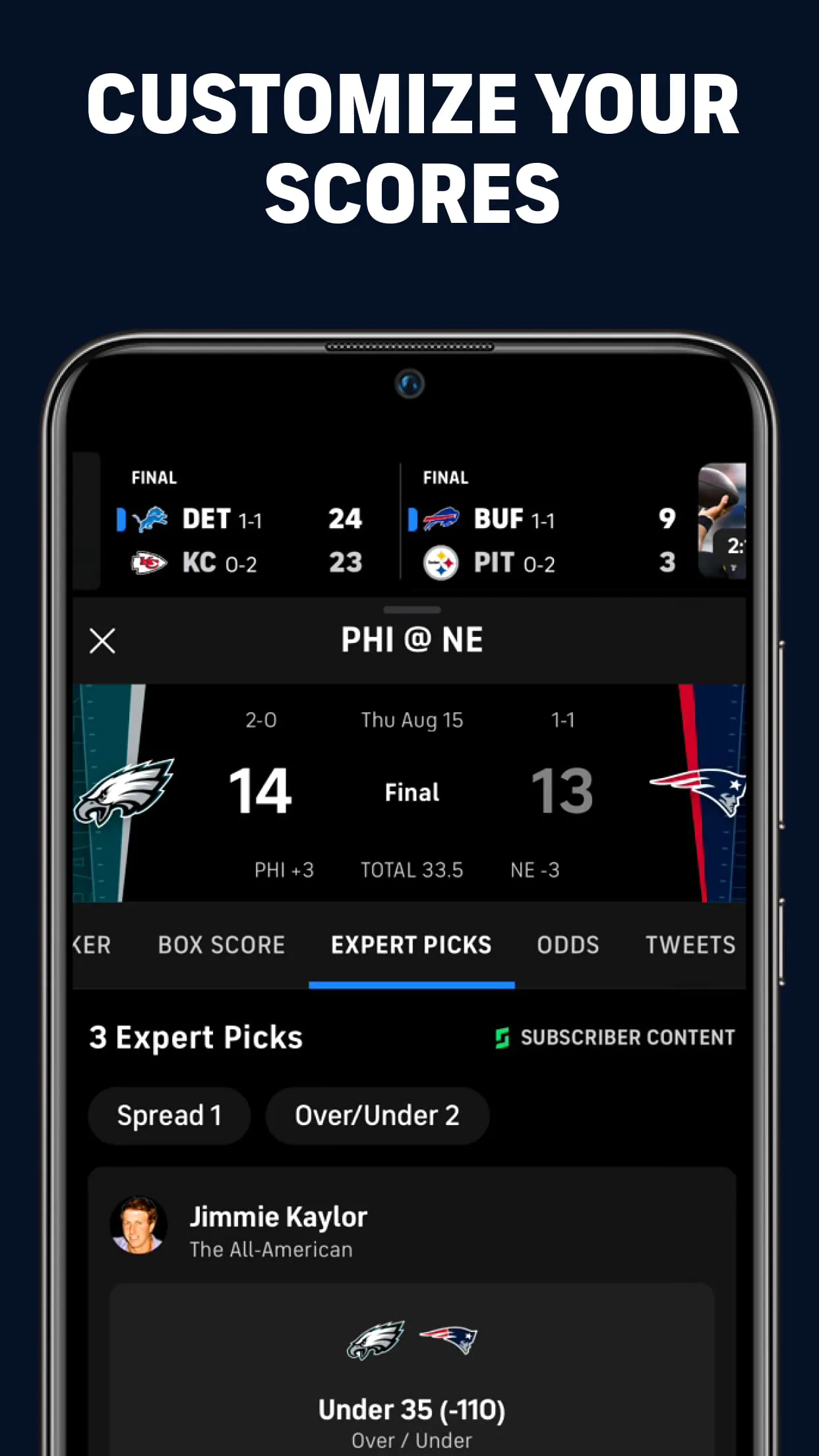 CBS Sports App: Scores & News