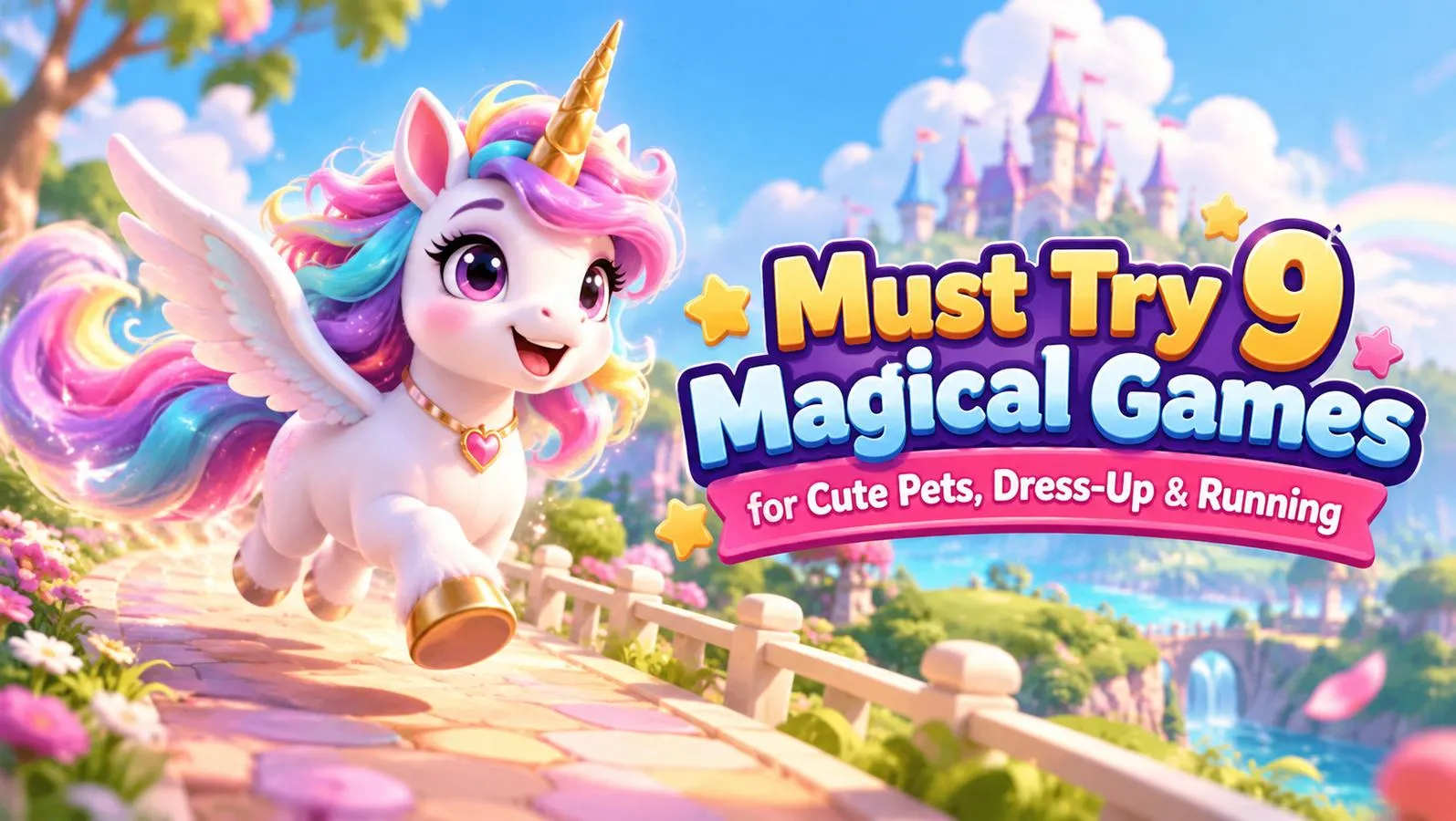 Must Try 9 Magical Games for Cute Pets, Dress-Up & Running