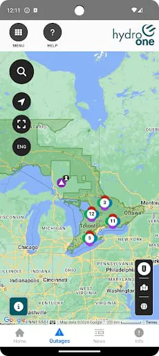 Hydro One Mobile App
