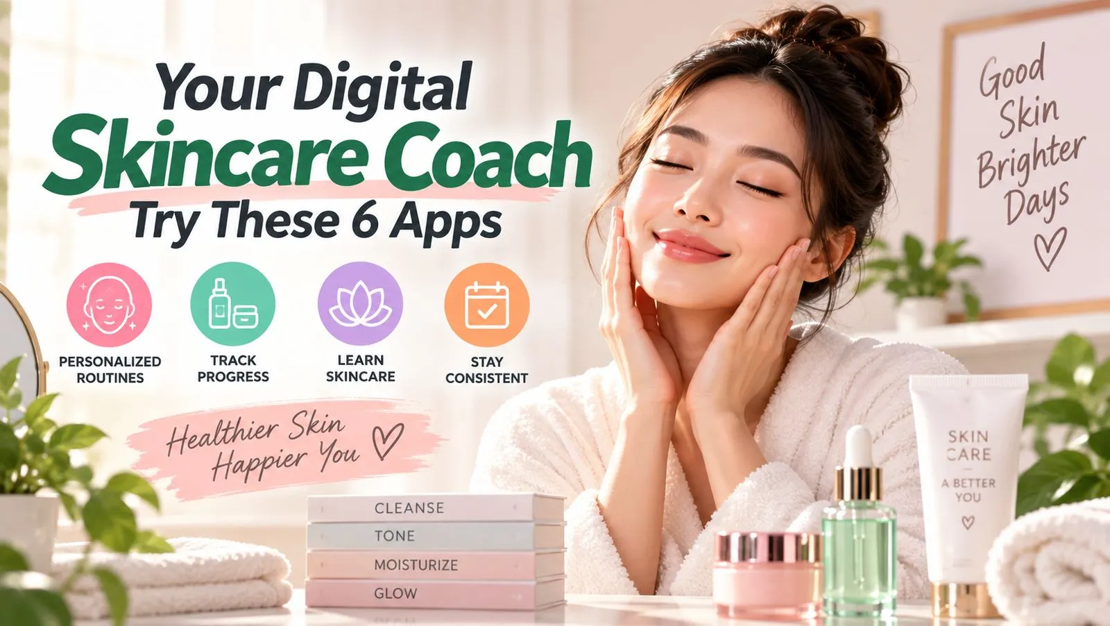 Your Digital Skincare Coach - Try These 6 Apps
