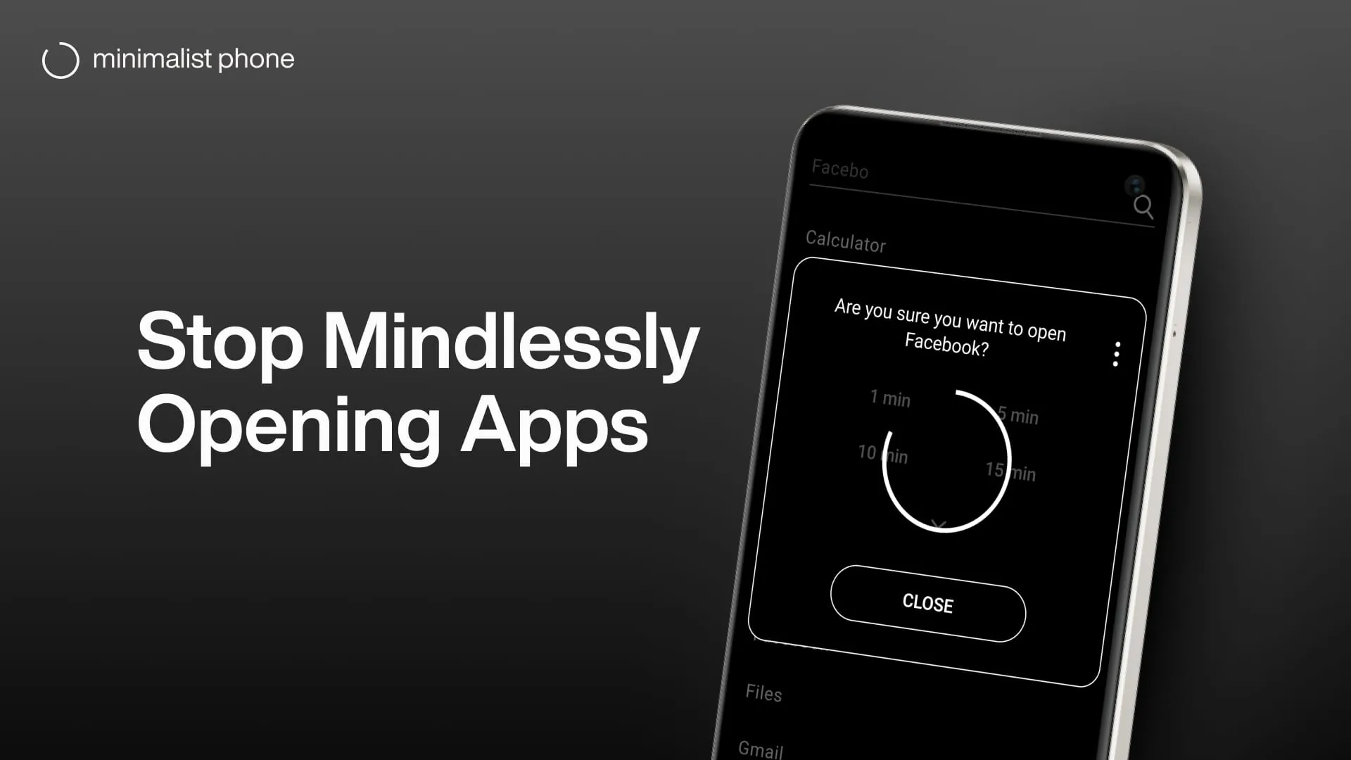 minimalist phone: Screen Time