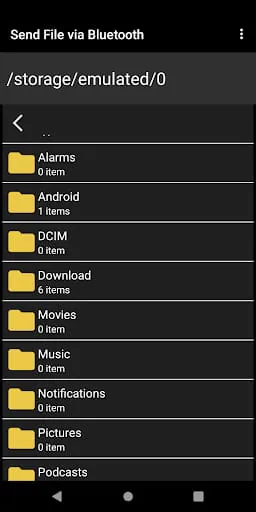 myWear File Explorer