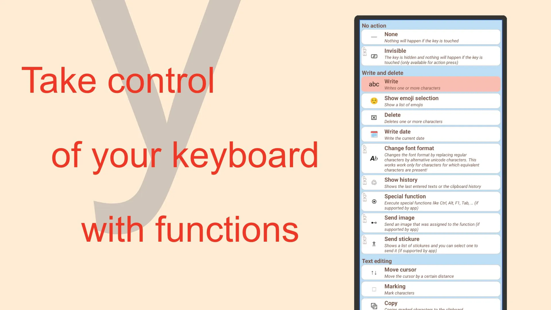 Keyboard Designer: Keyboard