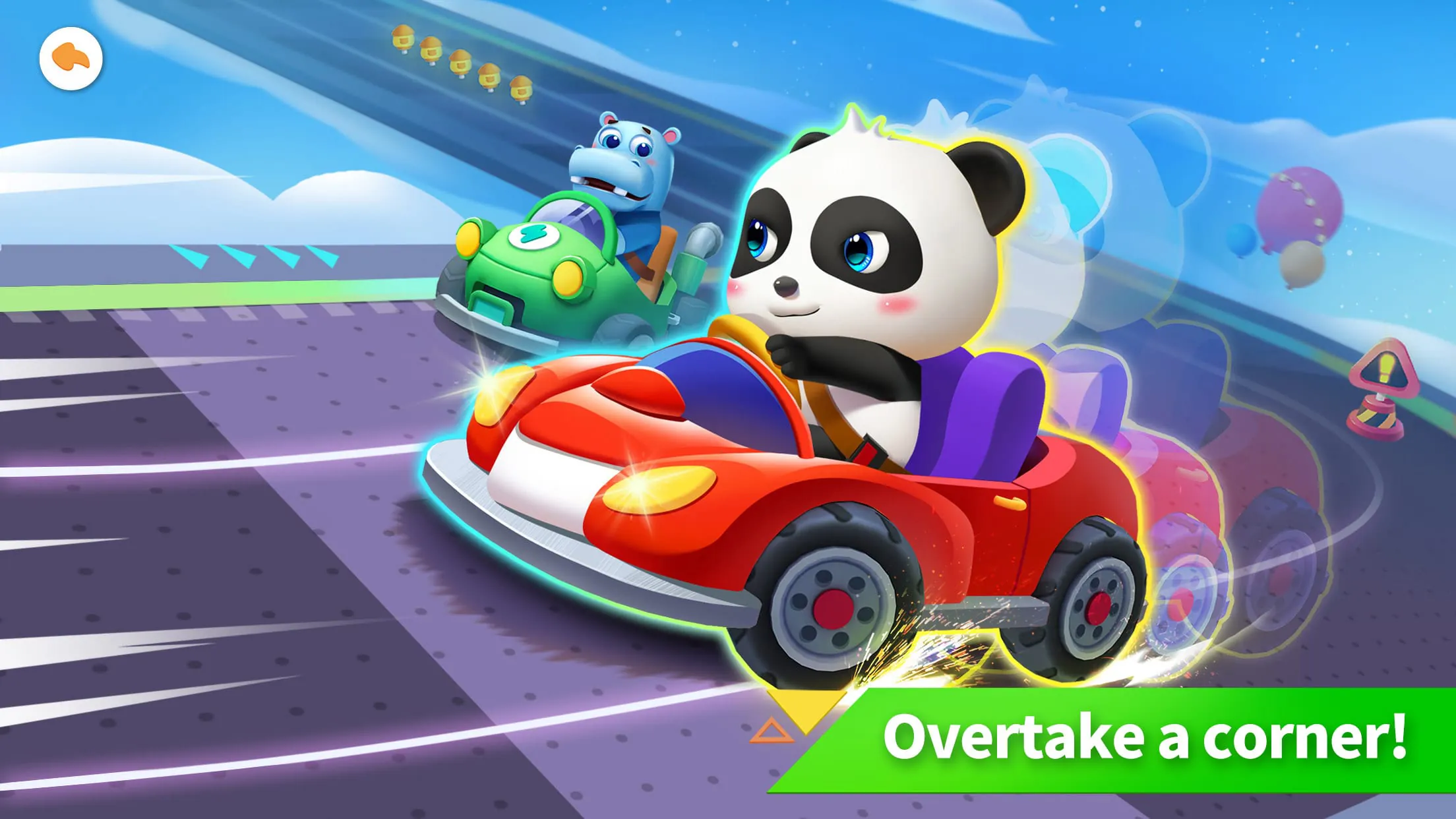 Little Panda's Car Driving