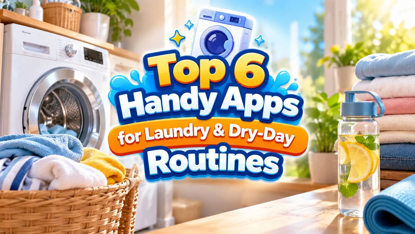 Top 6 Handy Apps for Laundry & Dry-Day Routines