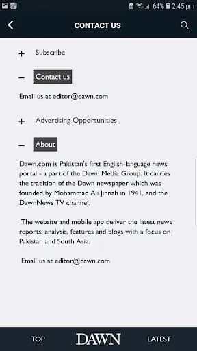 Dawn - Official Mobile App