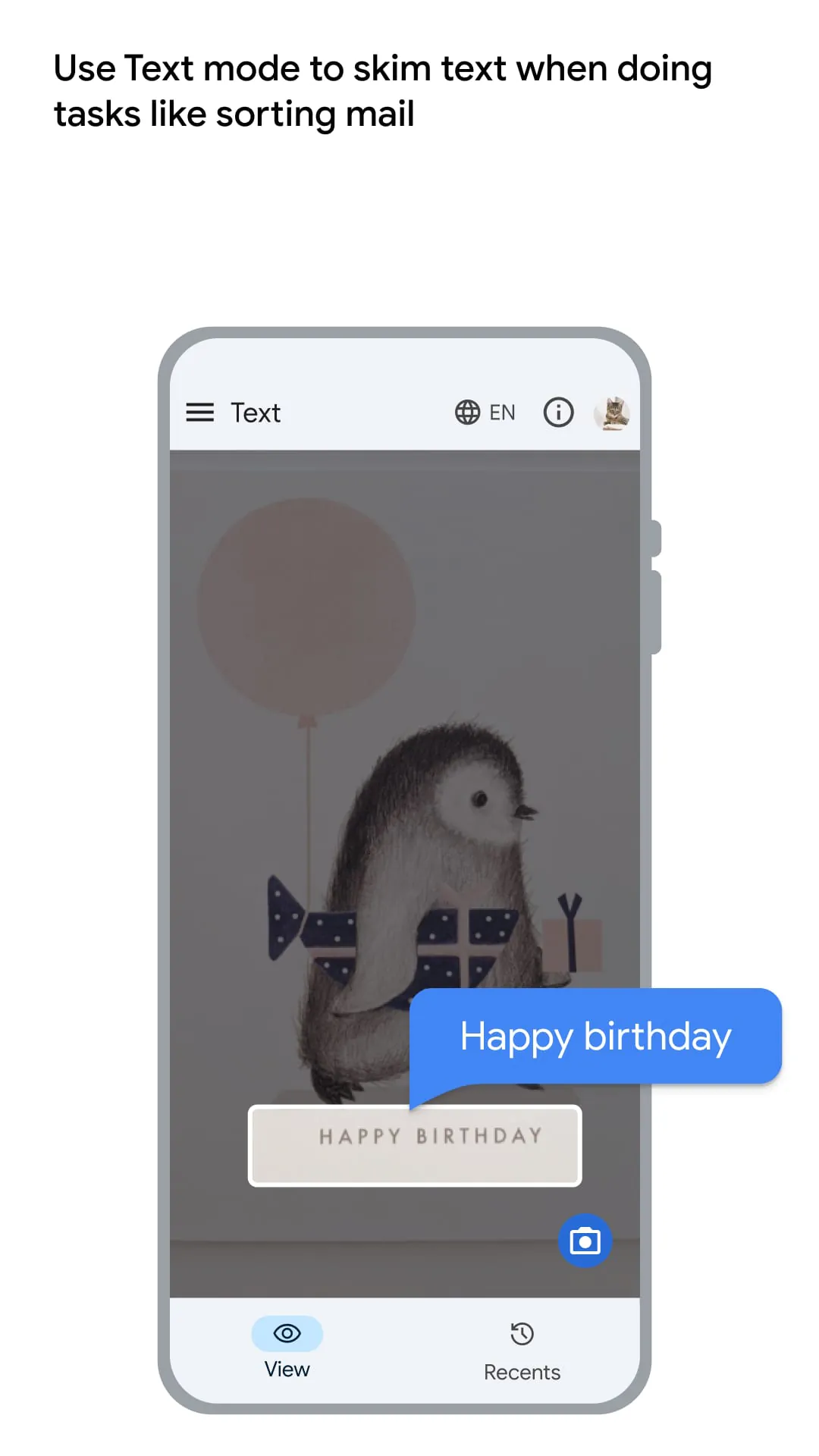 Lookout - Assisted vision