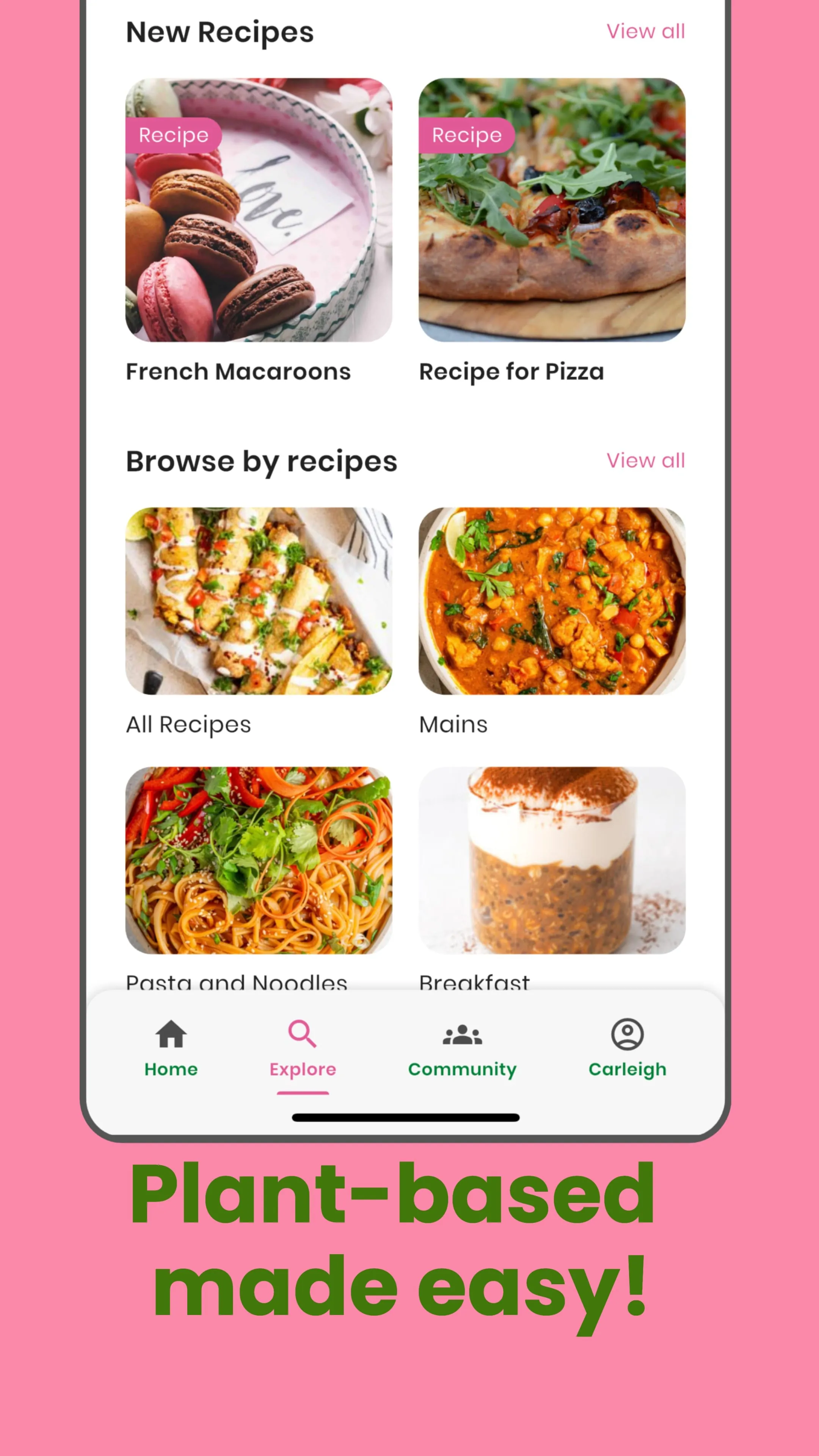 PlantYou: Vegan Meal Planner