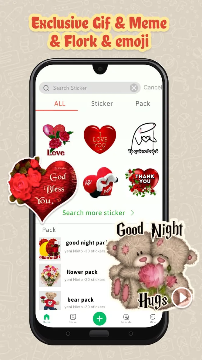 HD Sticker&Pack WAStickersApps