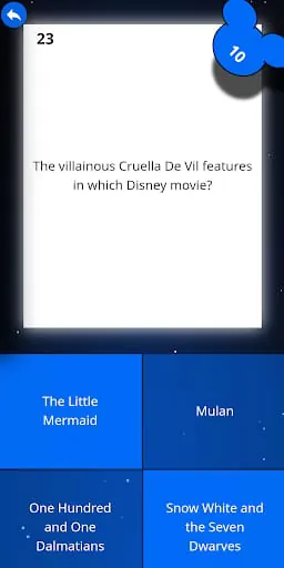 Quiz about disney