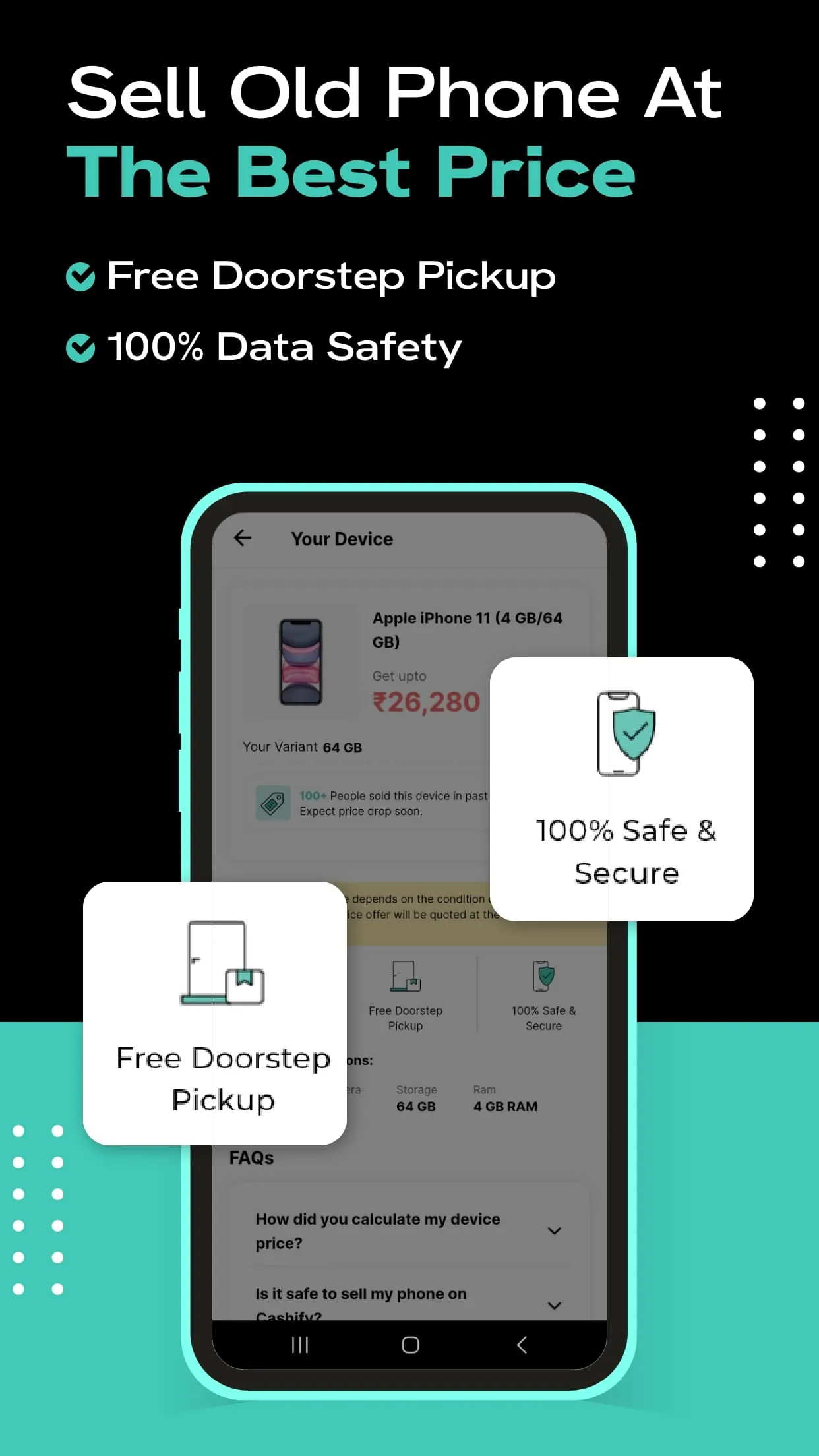 Cashify: Buy & Sell Old Phones