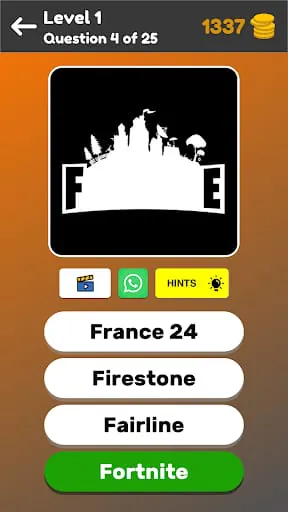 Logo Game: Multiple Choice