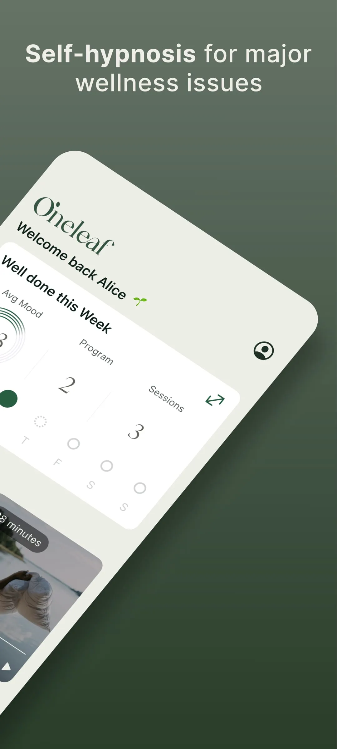 Oneleaf Hypnosis, Affirmations