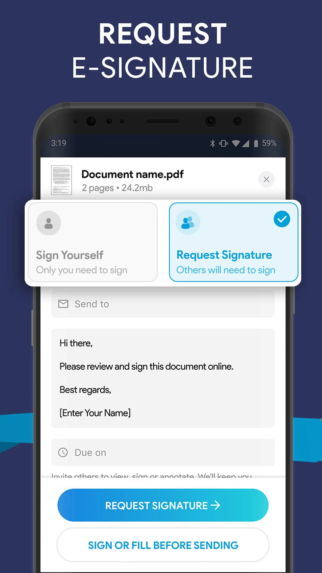 Fill and Sign Easy PDF Editor