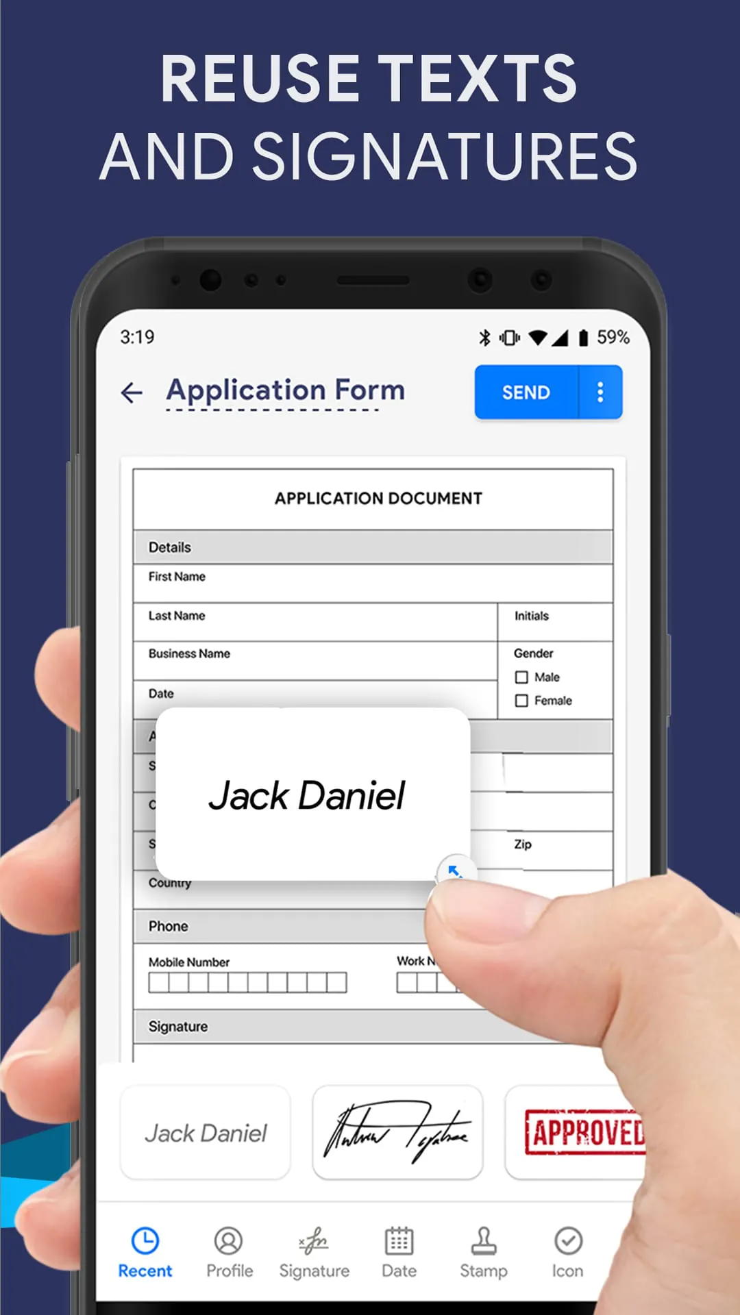 Fill and Sign Easy PDF Editor