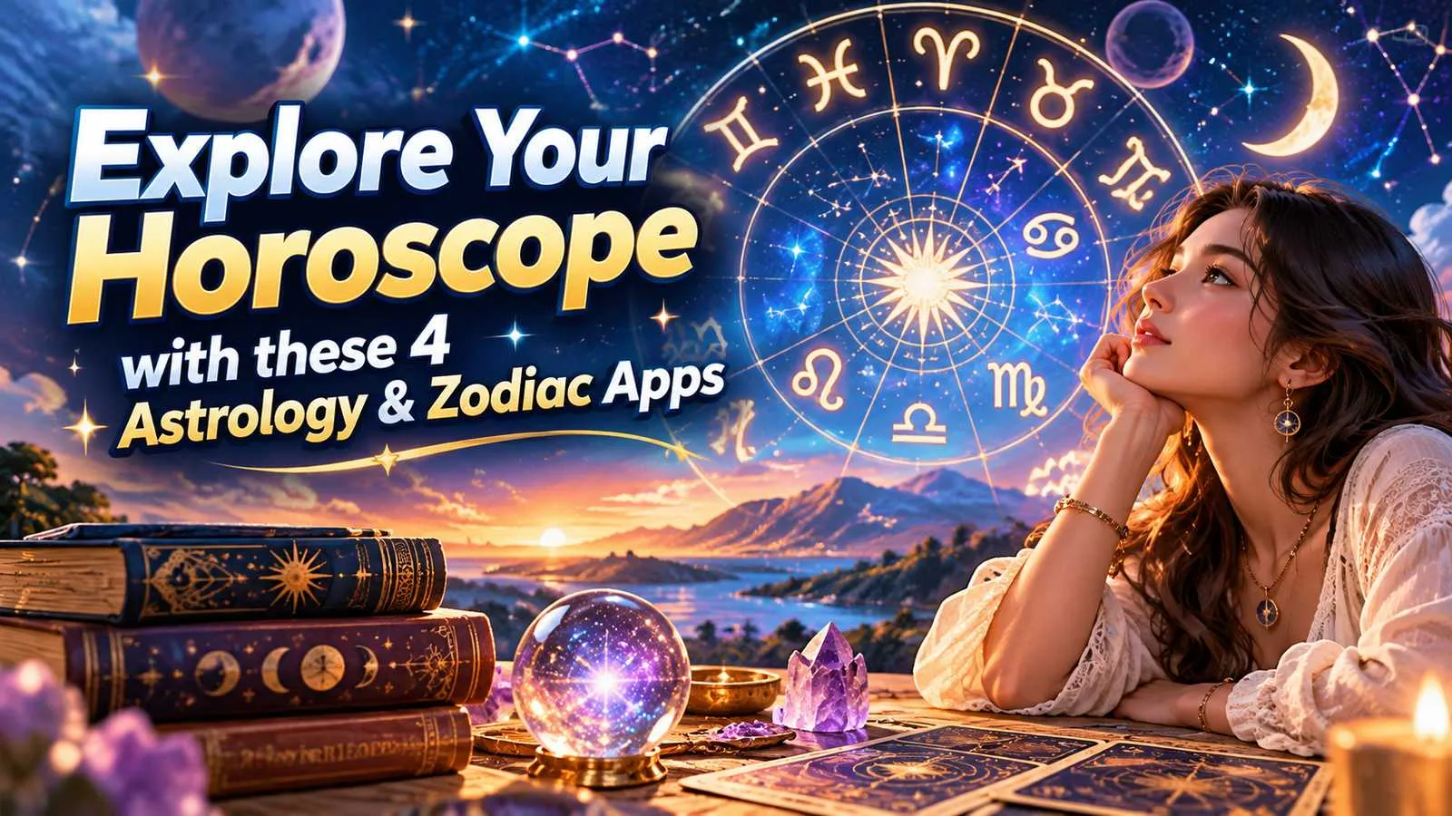 Explore Your Horoscope with these 4 Astrology & Zodiac Apps