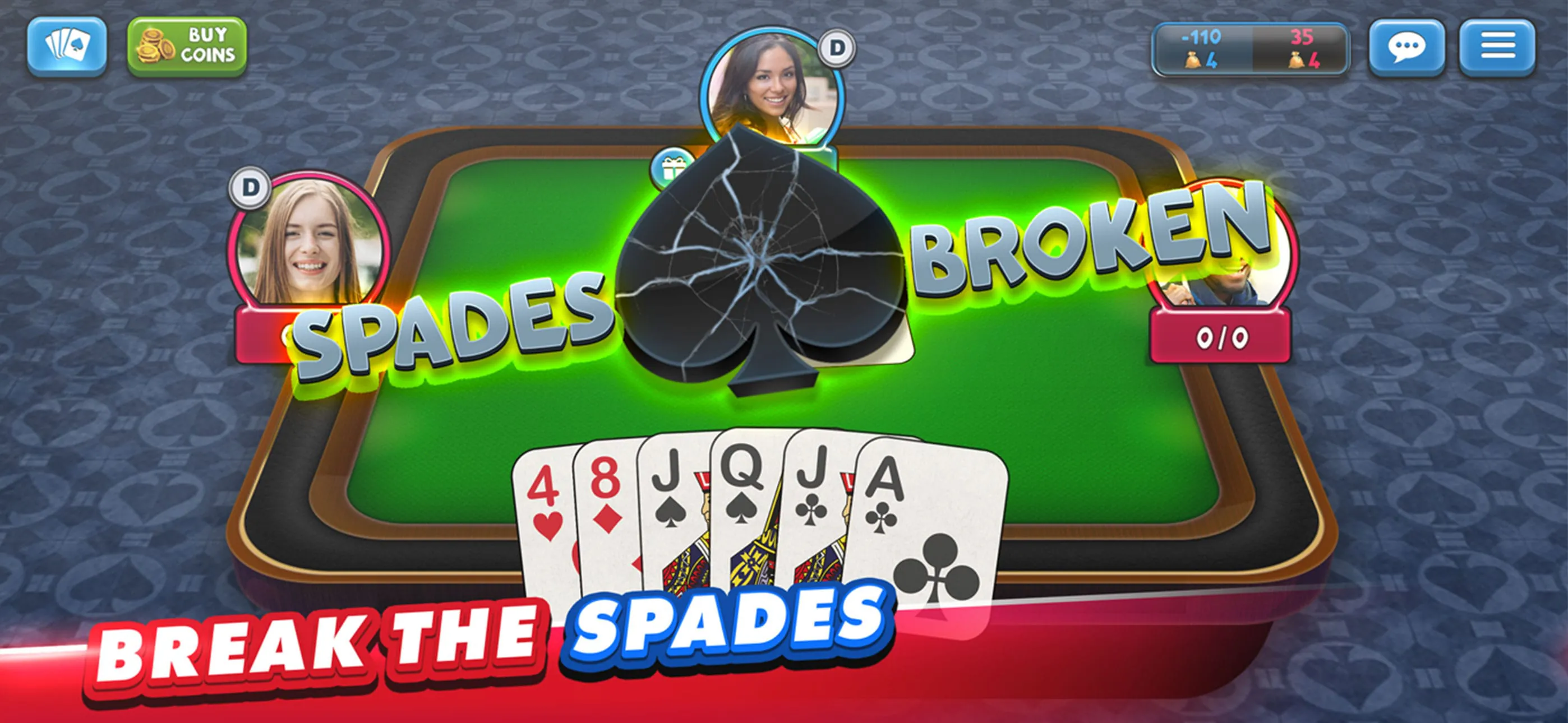 Spades Plus - Card Game