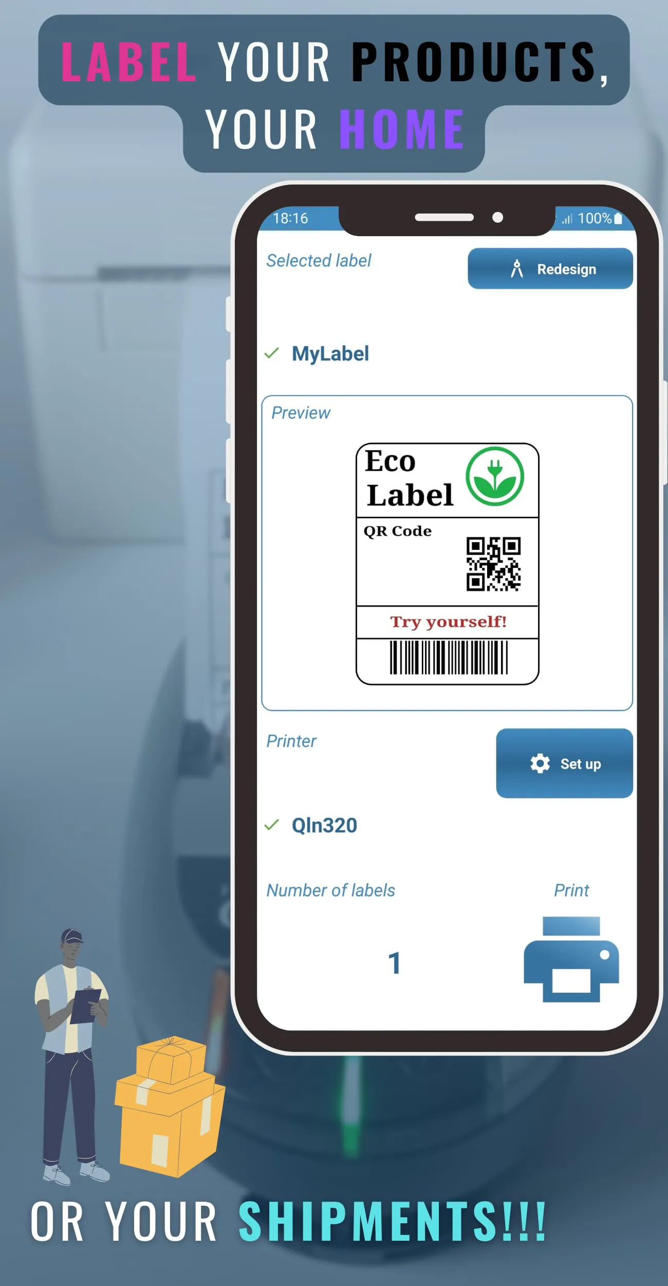 Labels - Design and Print