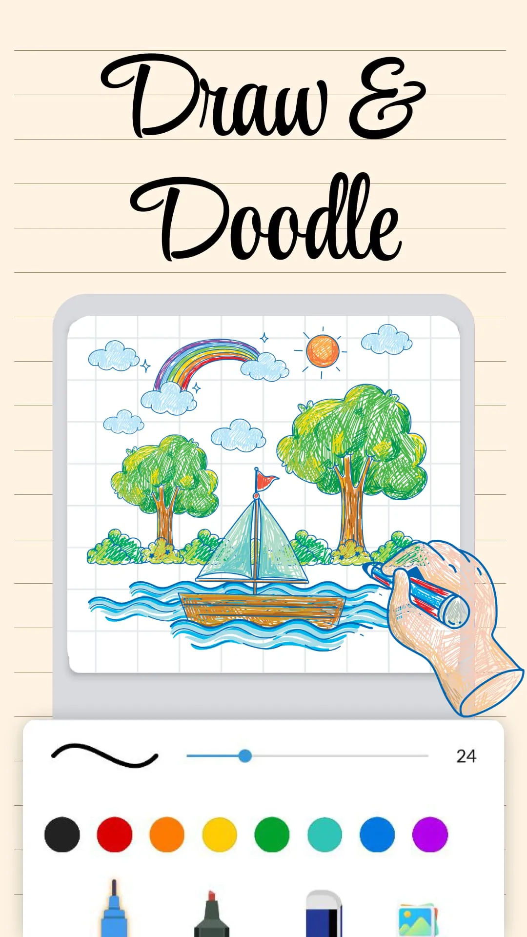 Daily Journal: Diary with lock