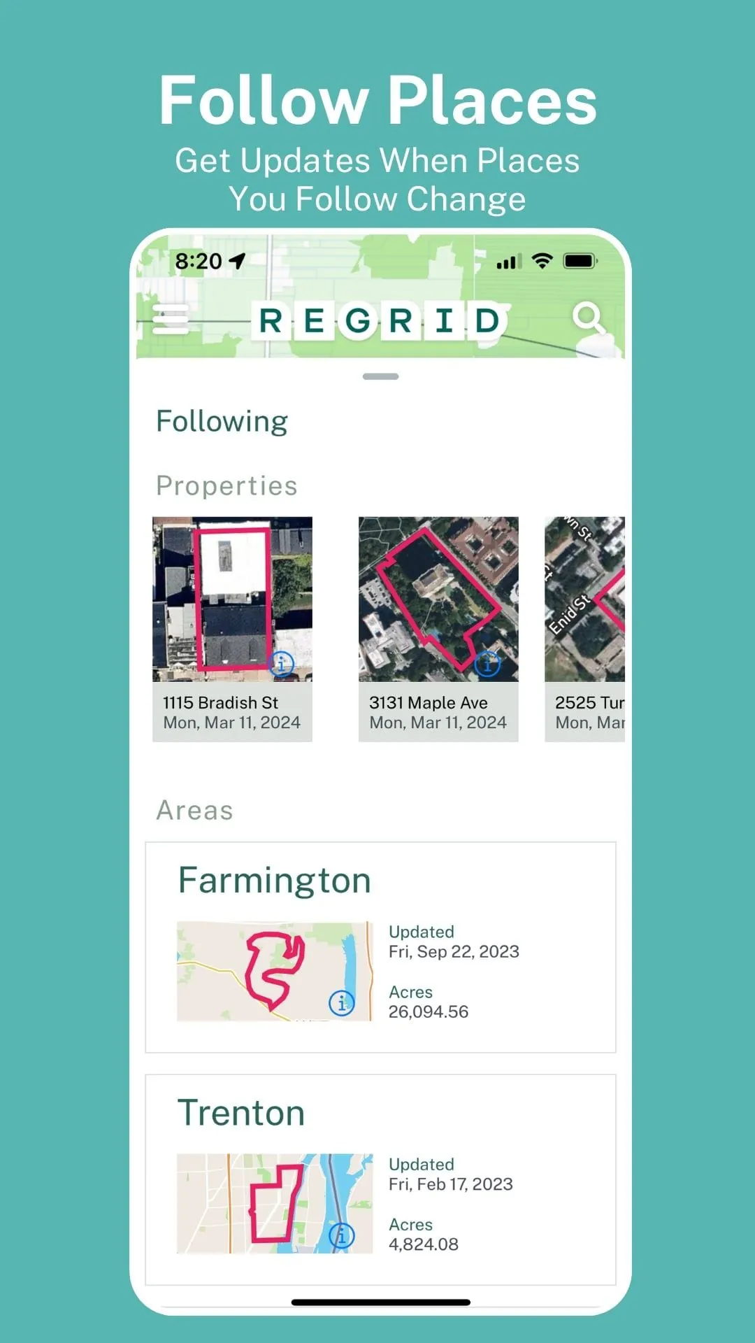 The Regrid Property App