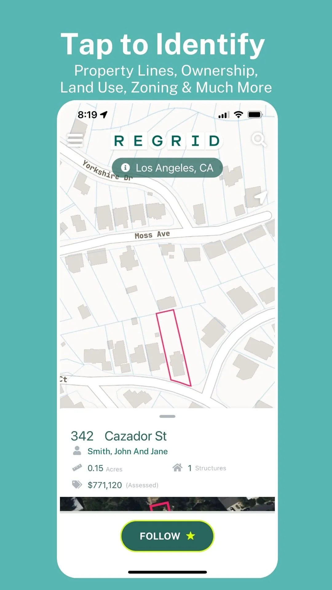 The Regrid Property App