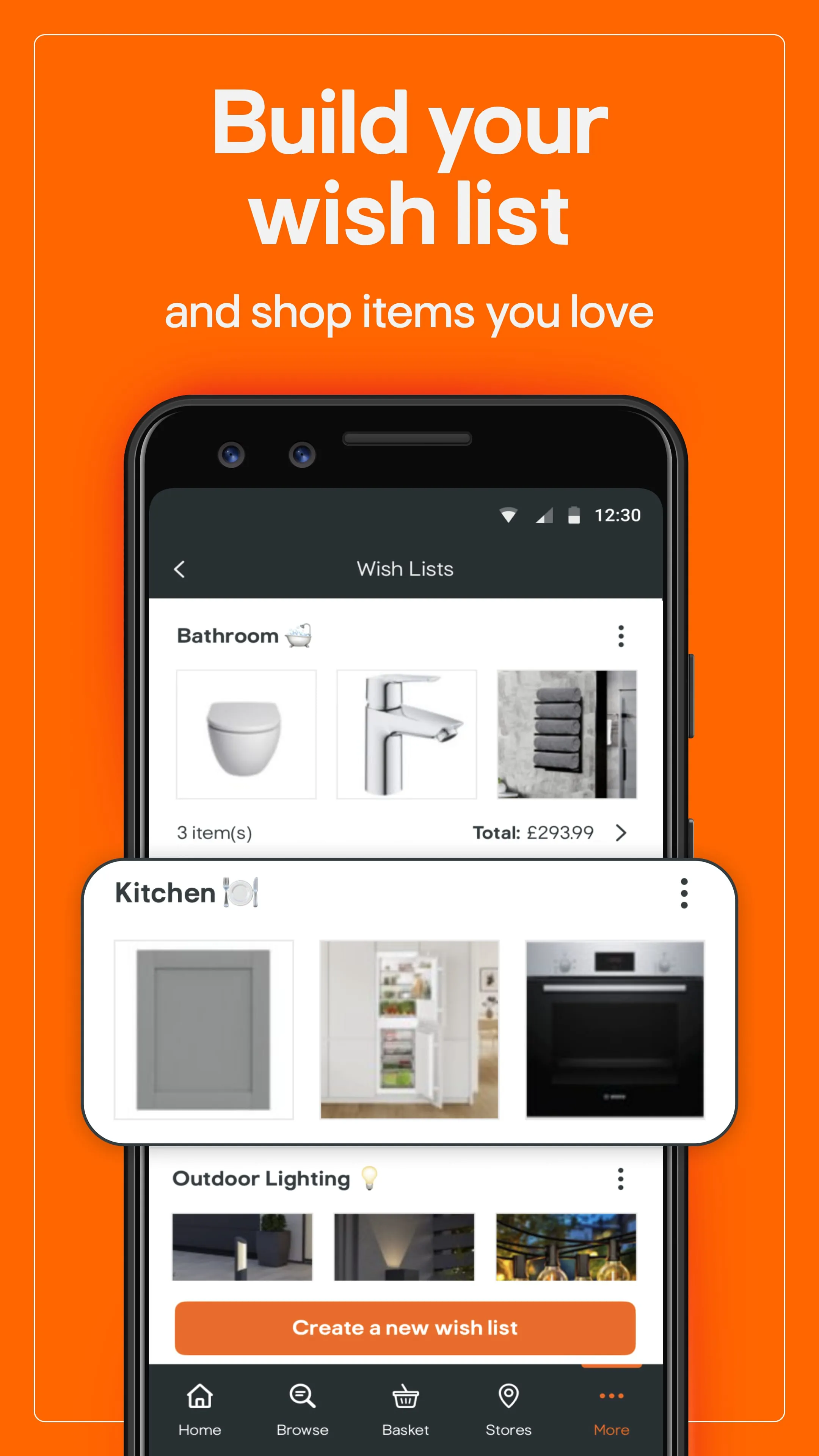 B&Q: DIY, Gardening, Furniture