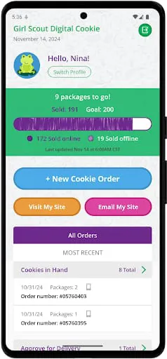 Digital Cookie Mobile App