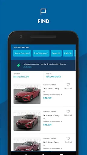 Carvana: Buy/Sell Used Cars