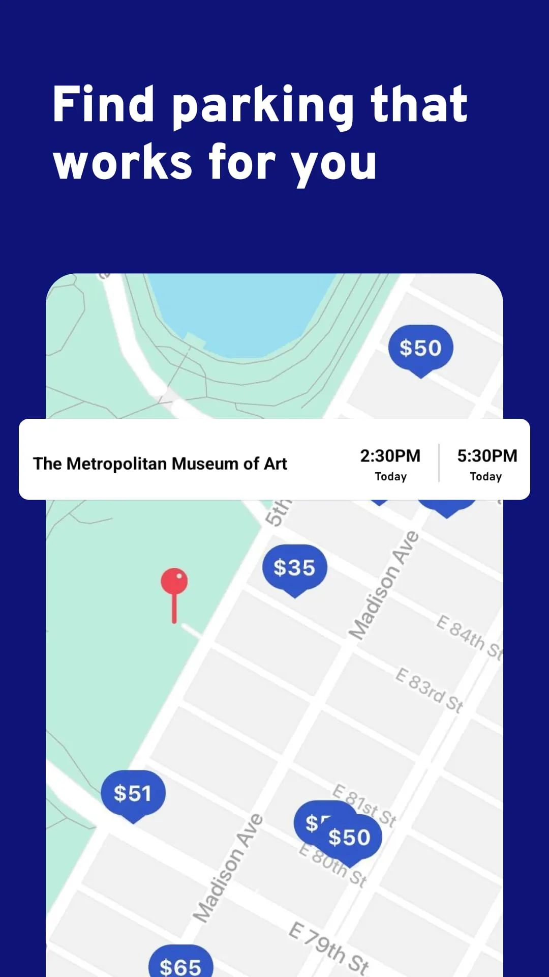 ParkWhiz -- Parking App