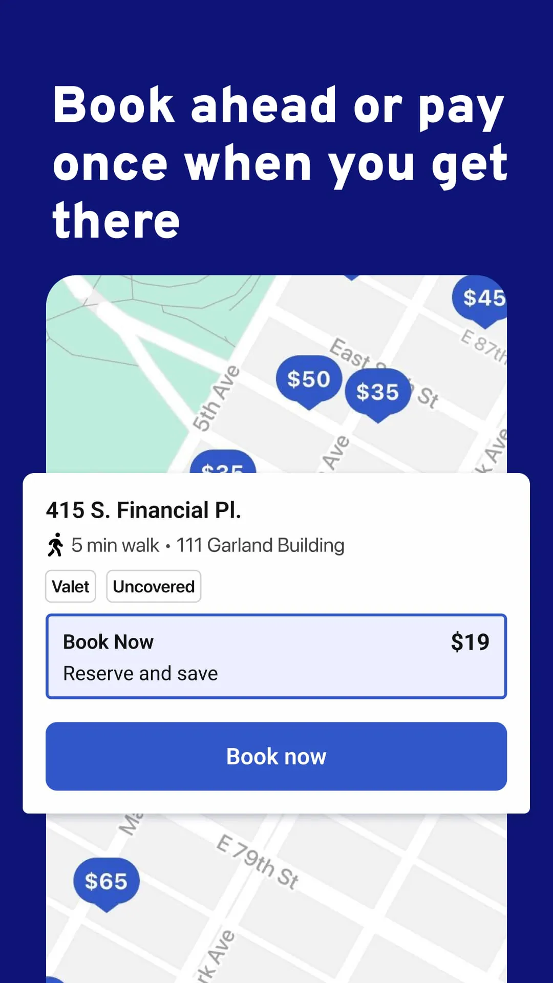 ParkWhiz -- Parking App