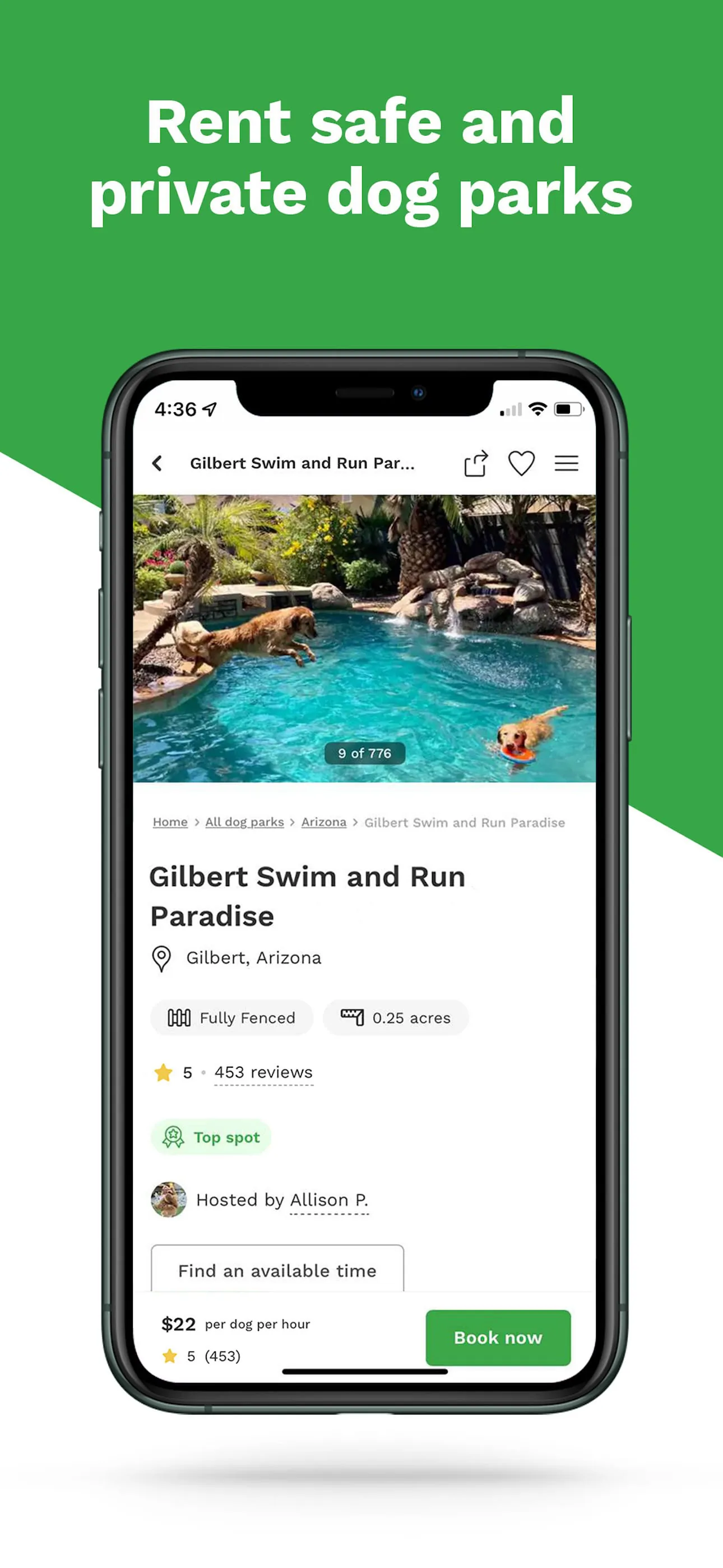 Sniffspot - Private Dog Parks