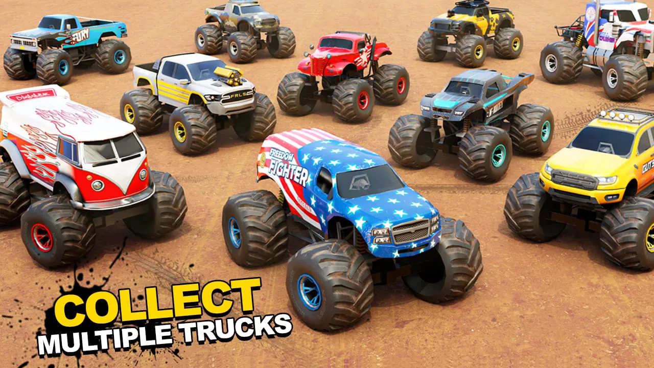 Fearless US Monster Truck Game