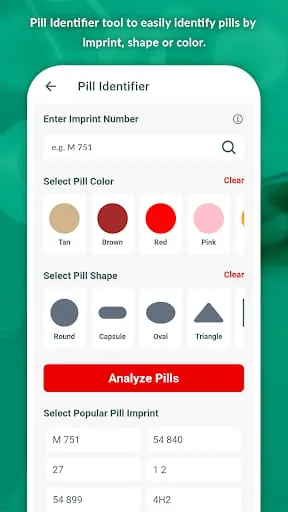 Pill Identifier & Drug Search