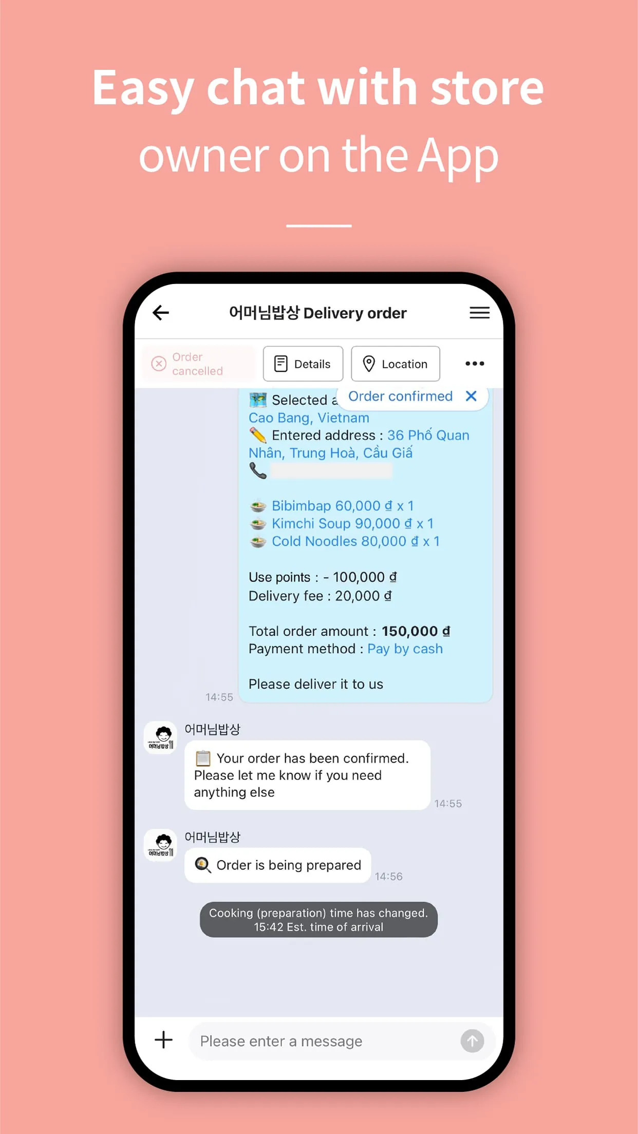 DELIVERY K : Food delivery