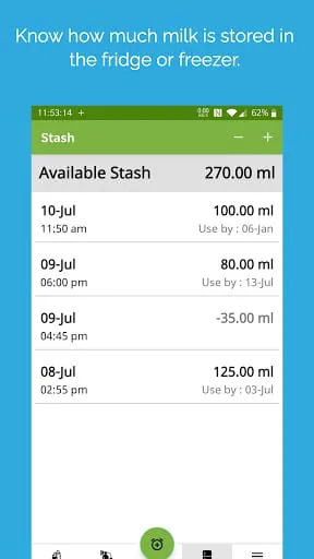 Dairy Store Milk pump tracker