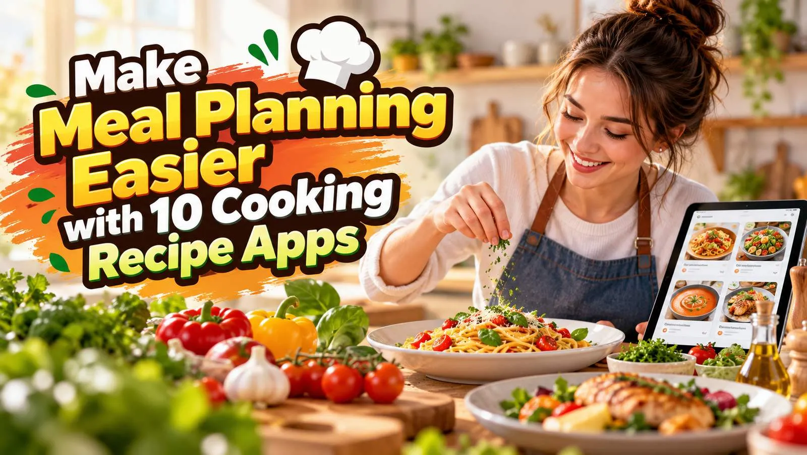 Make Meal Planning Easier with 10 Cooking Recipe Apps