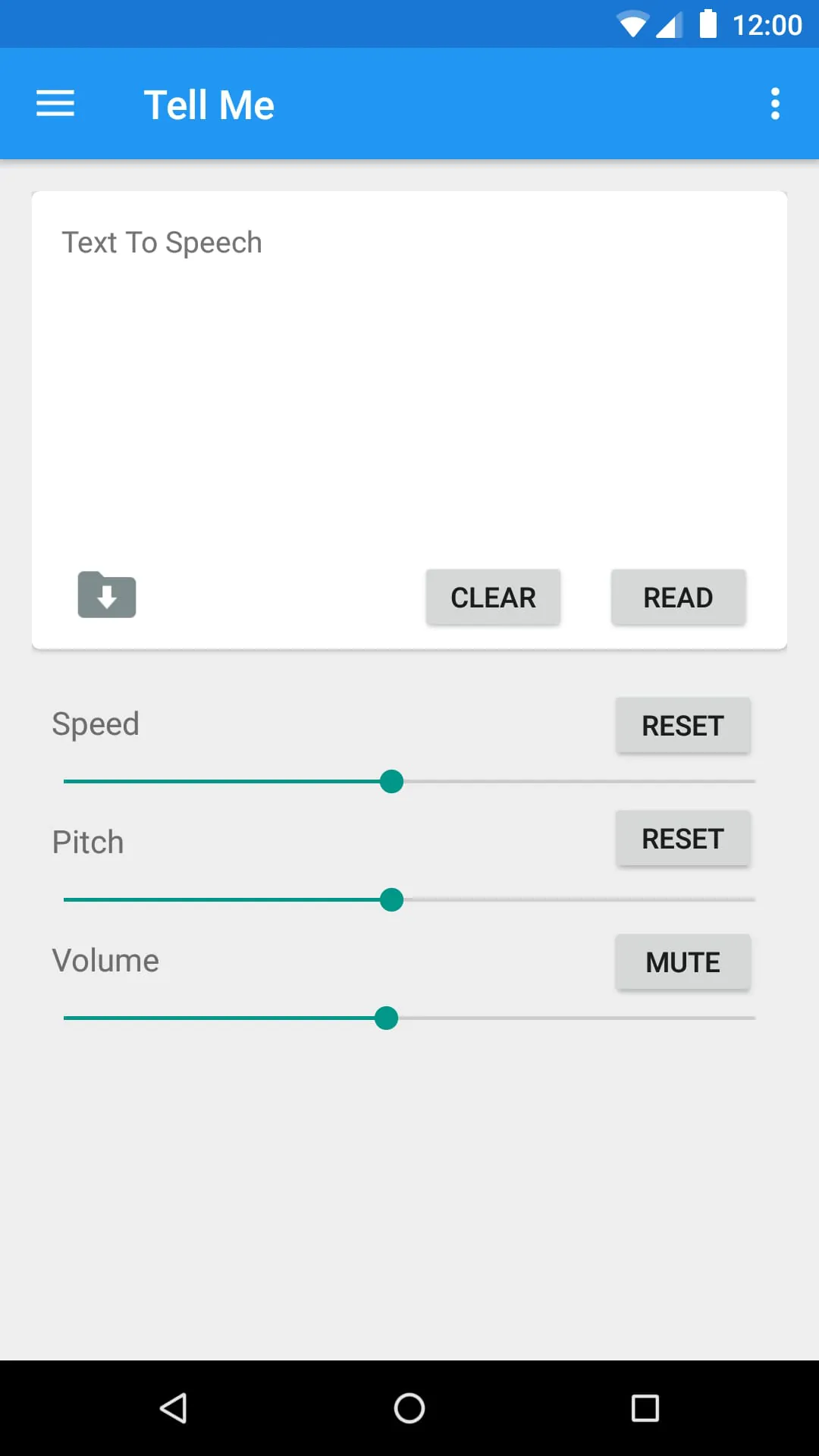 Tell Me - Text To Speech